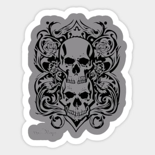 skull Sticker